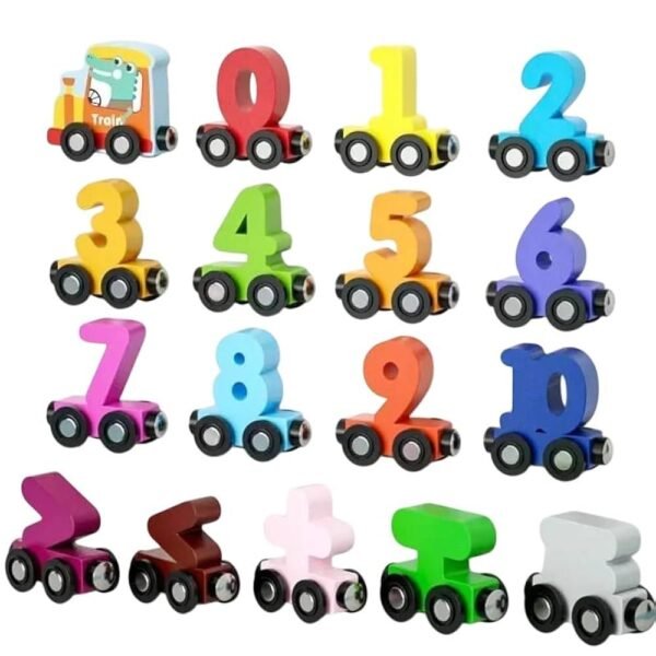 Number Train Magnetic