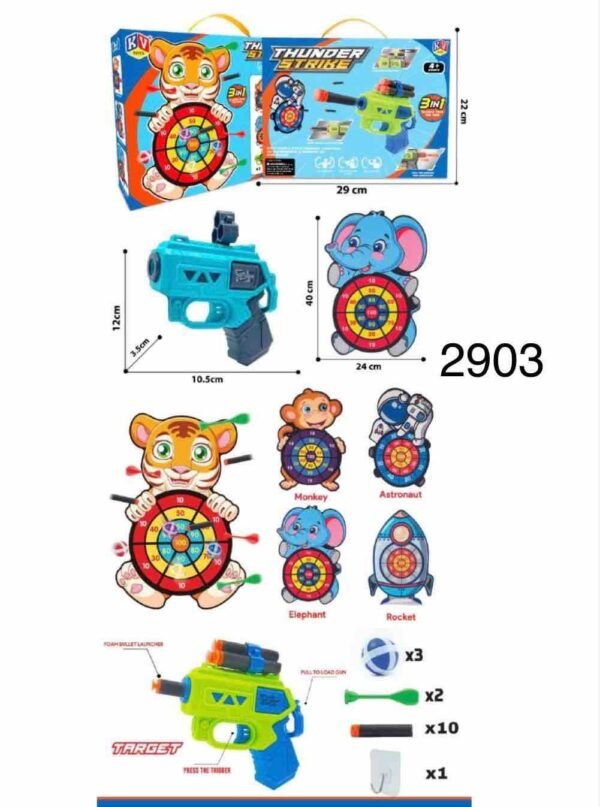 Target Strike 3 in 1 Gun