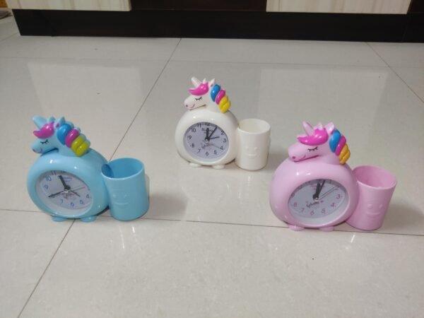 Unicorn Alarm Clock(Pink and White)