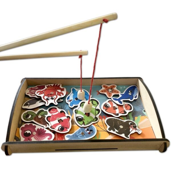 Wooden Fishing Game Asort